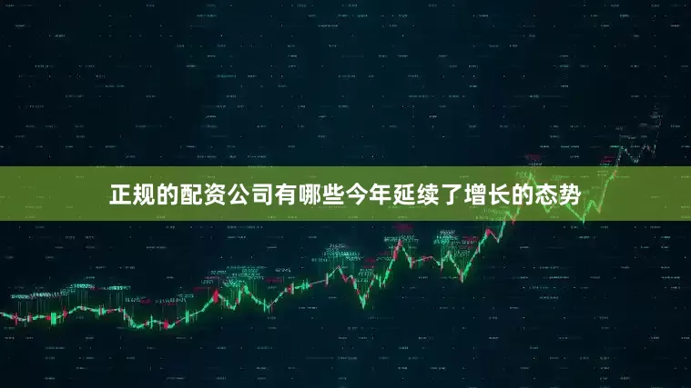 正规的配资公司有哪些今年延续了增长的态势